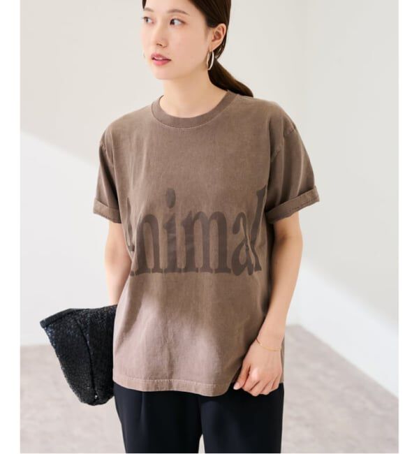 FRAMeWORK「≪新色 / 追加≫STUDIO ANIMALS 別注Animals Letter Tシャツ」|Tシャツ・カットソー|