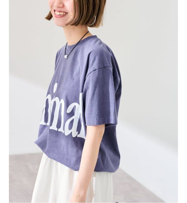 FRAMeWORK「≪新色 / 追加≫STUDIO ANIMALS 別注Animals Letter Tシャツ」|Tシャツ・カットソー|