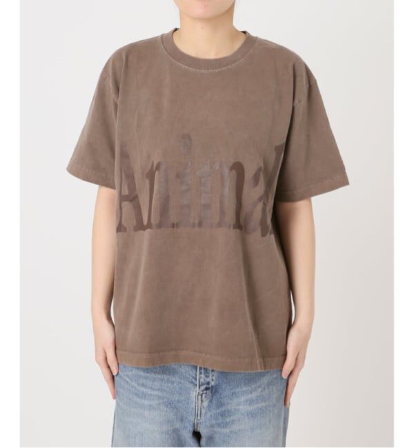 FRAMeWORK「≪新色 / 追加≫STUDIO ANIMALS 別注Animals Letter Tシャツ」|Tシャツ・カットソー|