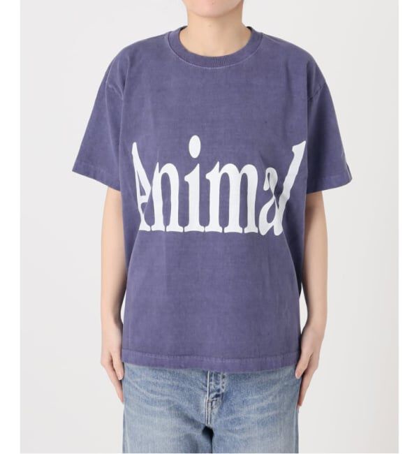 FRAMeWORK「≪新色 / 追加≫STUDIO ANIMALS 別注Animals Letter Tシャツ」|Tシャツ・カットソー|