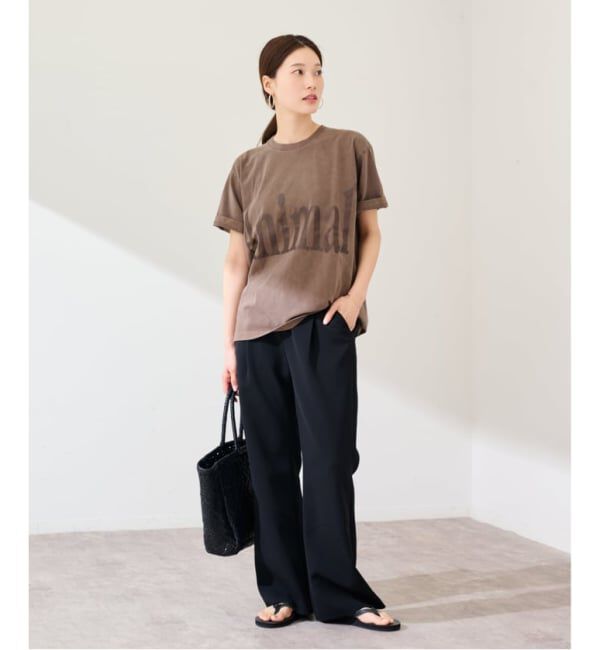FRAMeWORK「≪新色 / 追加≫STUDIO ANIMALS 別注Animals Letter Tシャツ」|Tシャツ・カットソー|