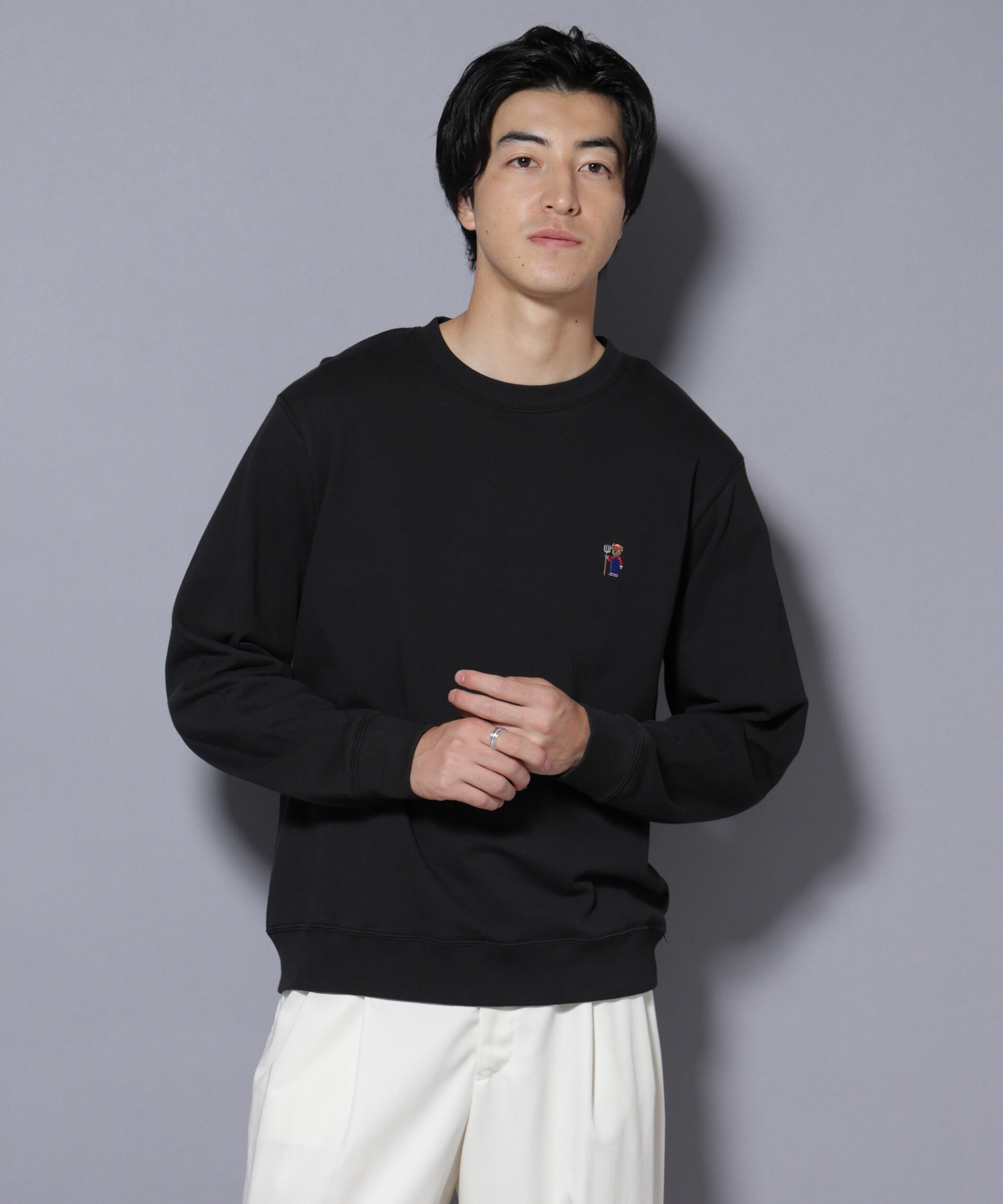 nano･universe「ナノベア ライトスウェット farmer」|Tシャツ・カットソー|