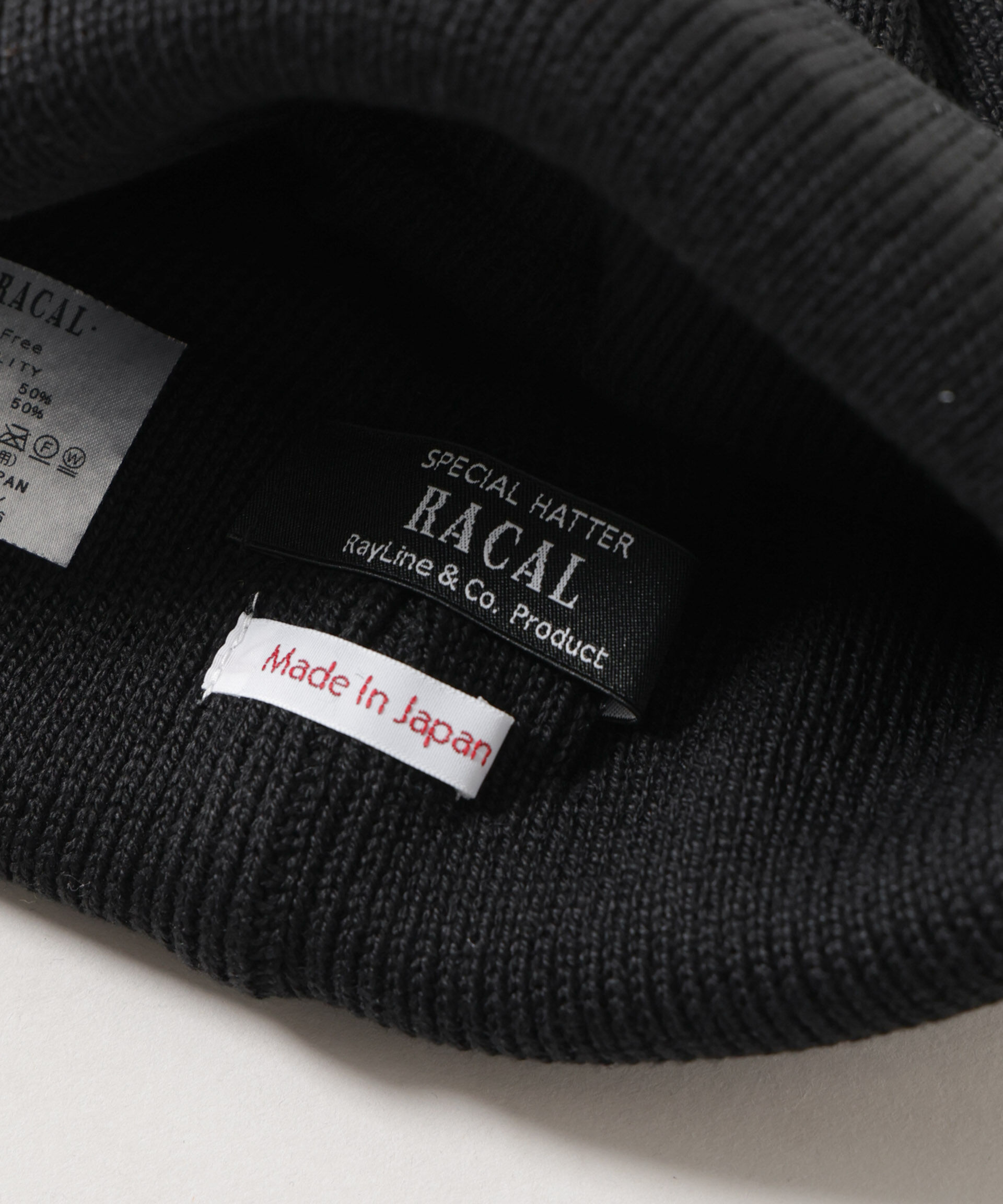  「RACAL/Roll Knit Cap」|ニット帽|