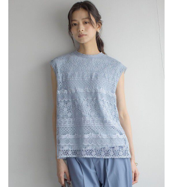 組曲「ラッセルレース ブラウス」|Tシャツ・カットソー|ｻｯｸｽﾌﾞ
