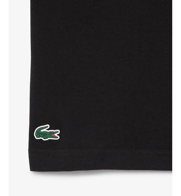 LACOSTE「ブランドネームロゴプリントウルトラドライTシャツ」|Tシャツ・カットソー|