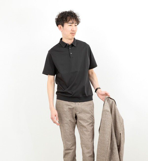 NOLLEY'S goodman「《ビジカジ対応》シルケットスムース ドレスポロシャツ / ビズポロ 26SS」|ポロシャツ|