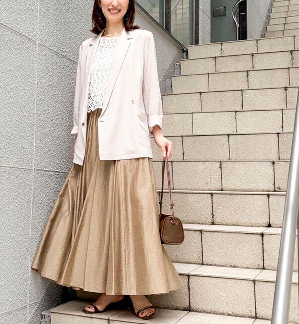 NOLLEY'S sophi「ウォッシャブルクロッシェレースアメスリタンクトップ」|シャツ・ブラウス|