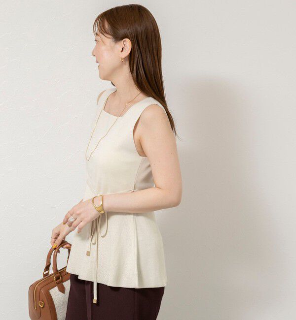 NOLLEY'S sophi「《手洗い可能》【TORRAZZO DONNA/トラッゾドンナ】2way Square Neck Knit ブラウス」|ニット・セーター|