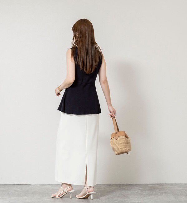 NOLLEY'S sophi「《手洗い可能》【TORRAZZO DONNA/トラッゾドンナ】2way Square Neck Knit ブラウス」|ニット・セーター|