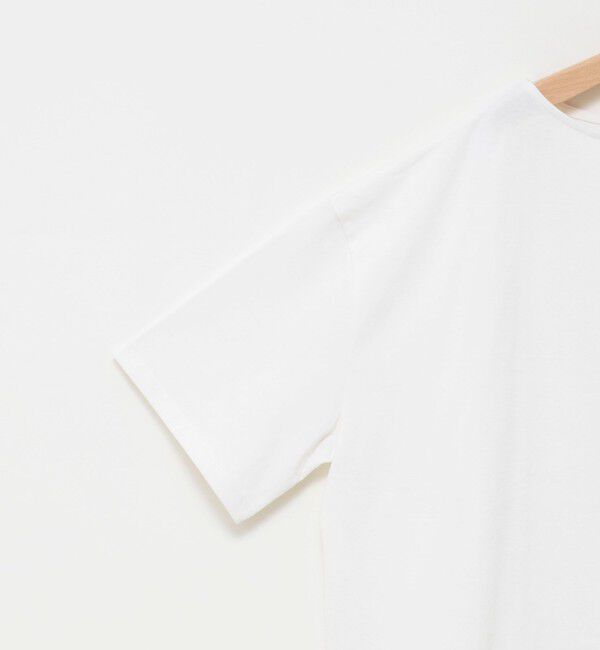 MAQWEL「【MAQWEL/マクウェル】ウォッシャブルバックタックオーバーＴ」|Tシャツ・カットソー|