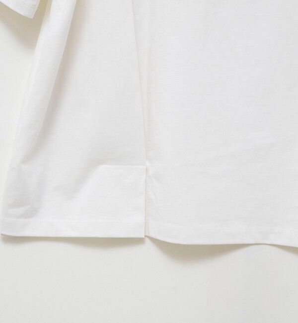 MAQWEL「【MAQWEL/マクウェル】ウォッシャブルバックタックオーバーＴ」|Tシャツ・カットソー|