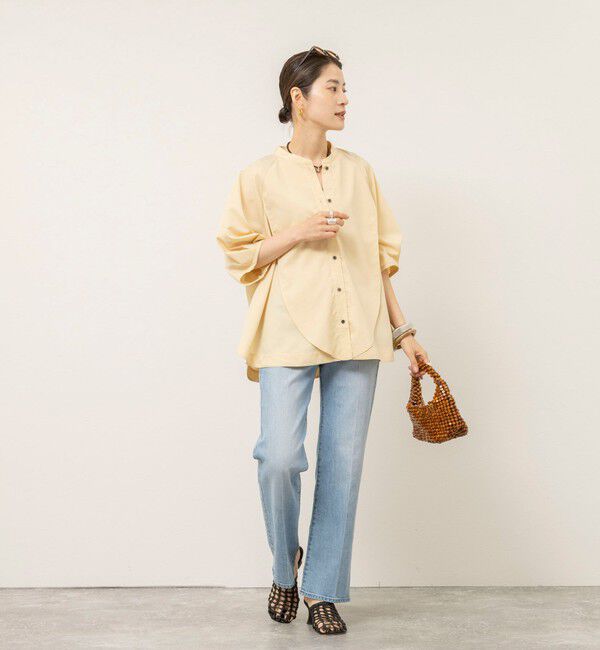 Rie Miller「【追加】《5サイズ展開》【RM denim】センタープレスデニム」|デニム|
