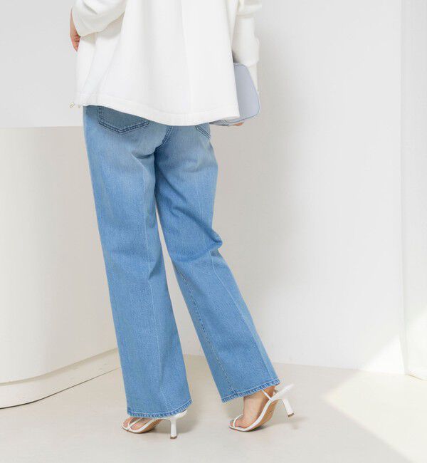 Rie Miller「【追加】《5サイズ展開》【RM denim】センタープレスデニム」|デニム|