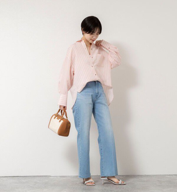 Rie Miller「【追加】《5サイズ展開》【RM denim】センタープレスデニム」|デニム|