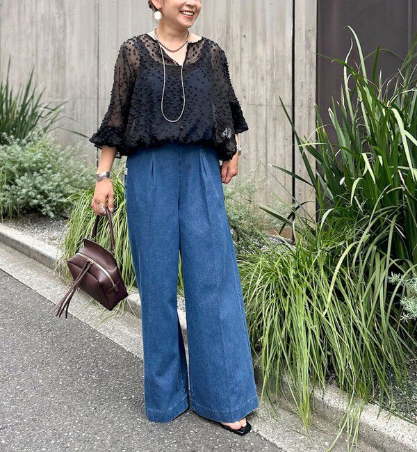 Rie Miller「【RM denim】デニムオールインワン」|オールインワン|