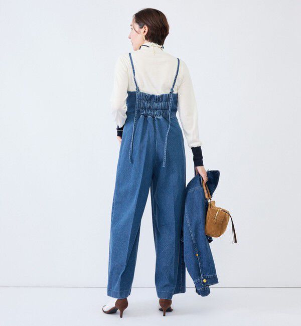 Rie Miller「【RM denim】デニムオールインワン」|オールインワン|