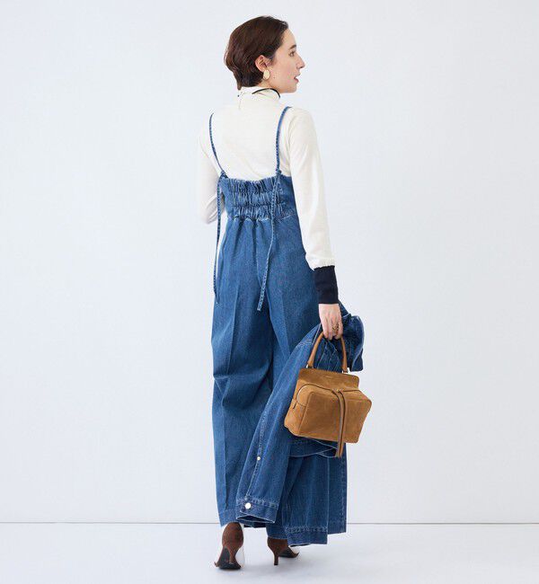Rie Miller「【RM denim】デニムオールインワン」|オールインワン|