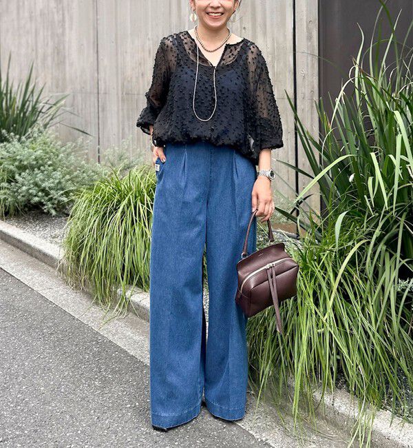 Rie Miller「【RM denim】デニムオールインワン」|オールインワン|