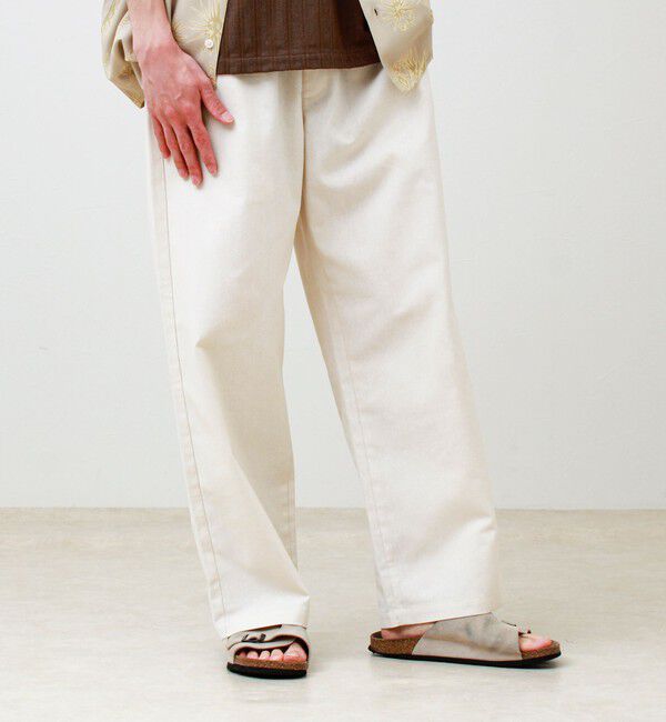 GLOSTER「【人気シリーズ/UNISEX/5色展開】TROPICAL GOODNESS イージーパンツ」|チノ|