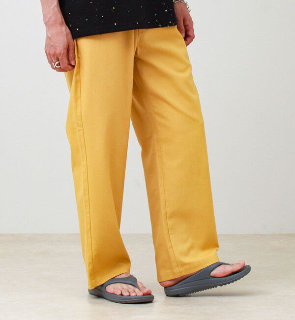 GLOSTER「【人気シリーズ/UNISEX/5色展開】TROPICAL GOODNESS イージーパンツ」|チノ|