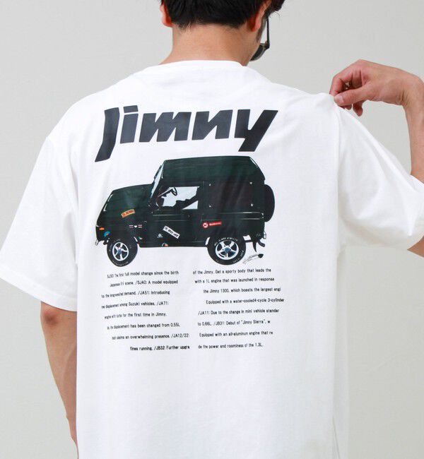 GLOSTER「【別注/実績アイテム】Suzuki Jimny プリントTシャツ」|Tシャツ・カットソー|