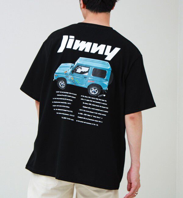 GLOSTER「【別注/実績アイテム】Suzuki Jimny プリントTシャツ」|Tシャツ・カットソー|ブラック