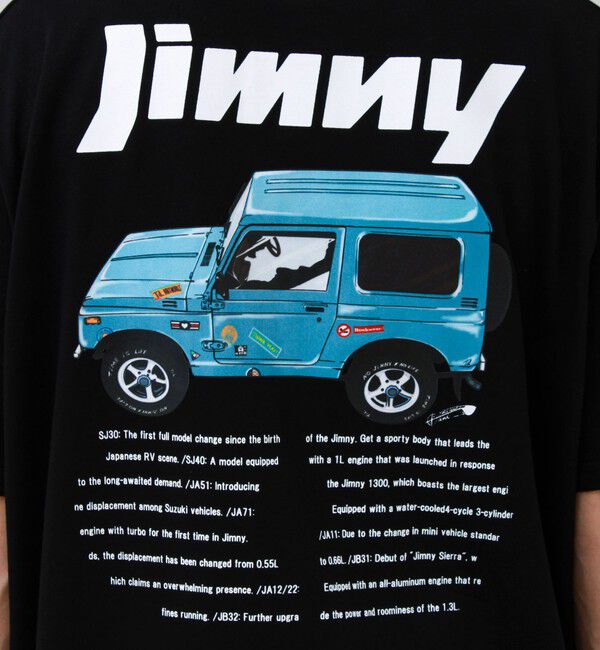 GLOSTER「【別注/実績アイテム】Suzuki Jimny プリントTシャツ」|Tシャツ・カットソー|