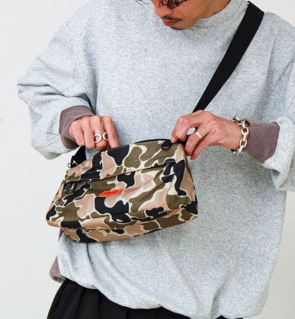 GLOSTER「【UNIVERSAL OVERALL】TOOL Square Mini Shoulder Bag」|ショルダー・メッセンジャー|