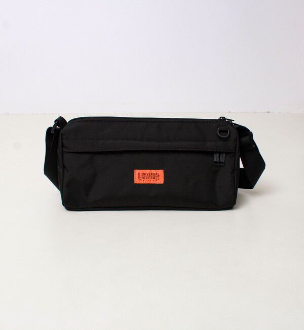GLOSTER「【UNIVERSAL OVERALL】TOOL Square Mini Shoulder Bag」|ショルダー・メッセンジャー|ブラック