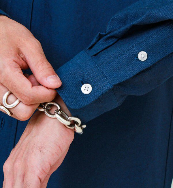 GLOSTER「【フレブル刺繍】ベーシックオックス ボタンダウンシャツ」|シャツ・ブラウス|
