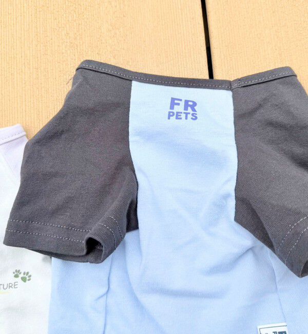 fredy emue「【FR PETS】メッセージ配色Ｔシャツ」|Tシャツ・カットソー|