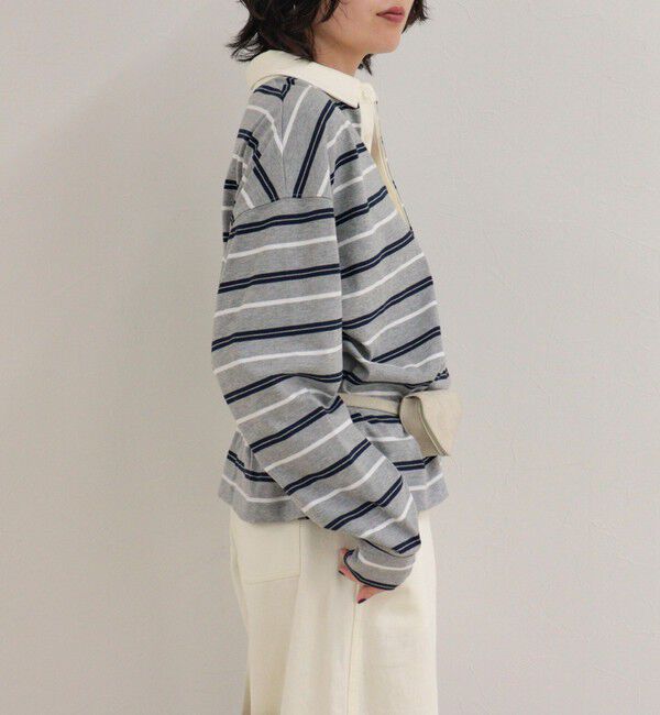 fredy emue「【＠suda_mame3企画】マルチボーダーラガーシャツ」|Tシャツ・カットソー|