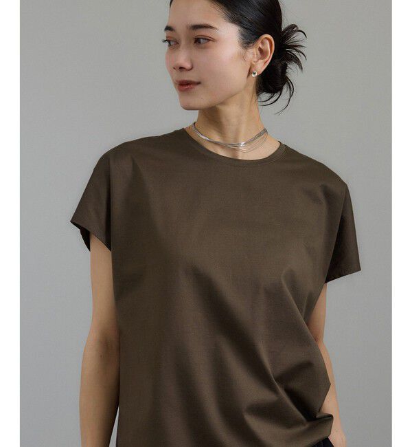 SALON adam et rope'「プリマベールリラックスドルマンスリーブプルオーバー［UVケア・洗濯耐久］」|Tシャツ・カットソー|