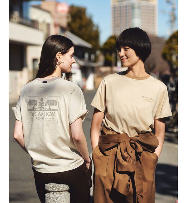 SALON adam et rope'「【Americana（アメリカーナ） for SALON】リンガーT」|Tシャツ・カットソー|