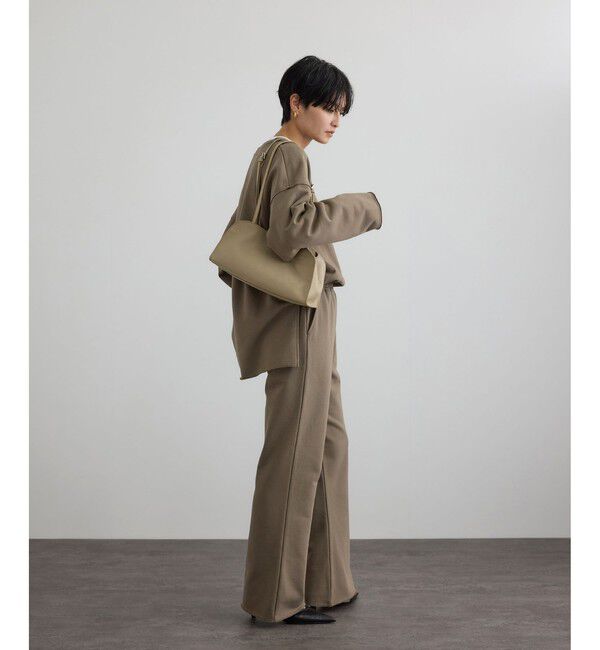 SALON adam et rope'「【WEB・一部店舗限定】ローエッジオーバースウェットプルオーバー / セットアップ対応」|スウェット・ジャージ|