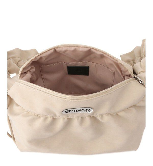 VIS「【OUTDOOR PRODUCTS】VIS別注スエード＆合皮フリルショルダーバッグ/WEB限定カラー」|ショルダー・メッセンジャー|