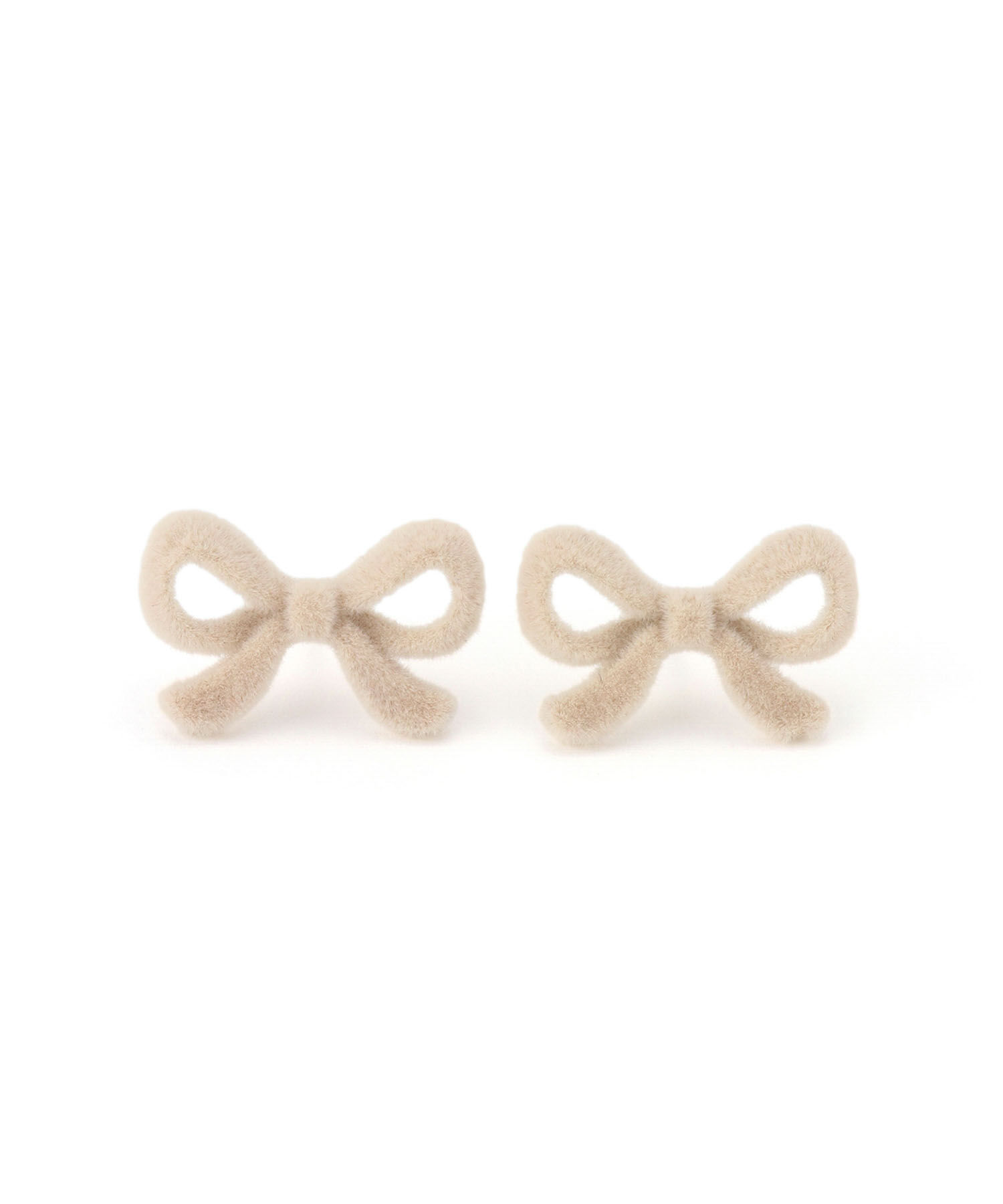 ROPE PICNIC PASSAGE「フロッキーリボンピアス」|ピアス|