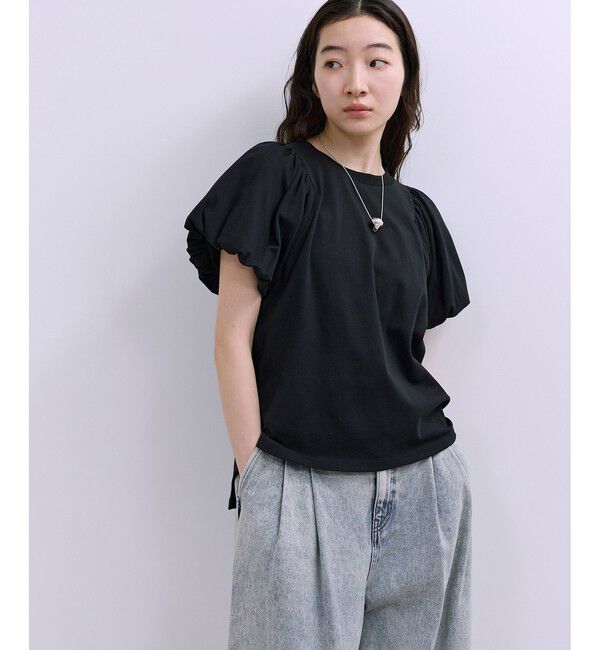 ADAM ET ROPE'「【WEB限定】パフスリーブプルオーバー」|Tシャツ・カットソー|
