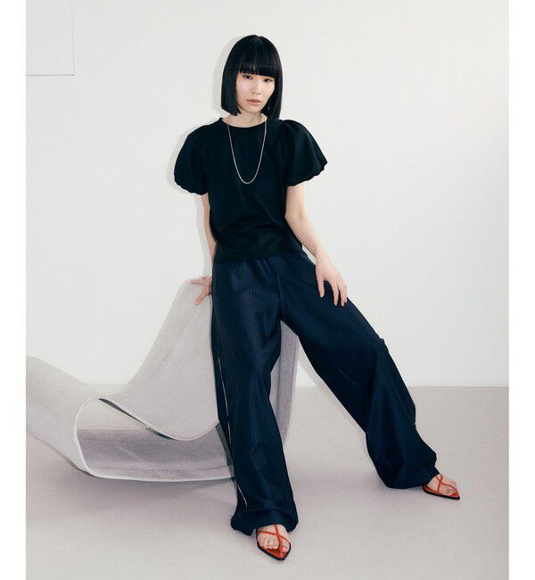 ADAM ET ROPE'「【WEB限定】パフスリーブプルオーバー」|Tシャツ・カットソー|
