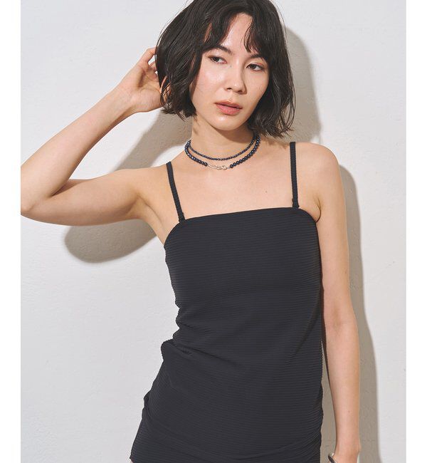  「《大人のスイムウェアシリーズ》＜水着＞ベアTOP」|ビキニ|