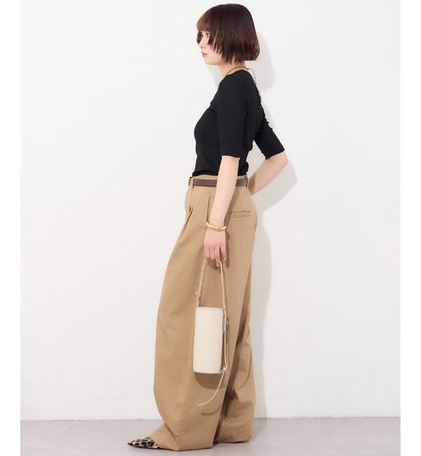  「【myporter】ラウンドネックドライフィットカットソー」|Tシャツ・カットソー|