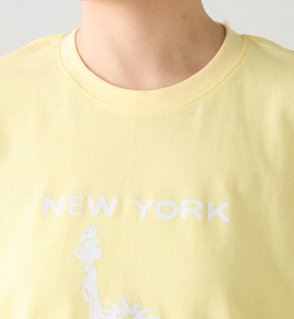 「【AMOU/アムー】ニューヨークロゴTシャツ」|Tシャツ・カットソー|