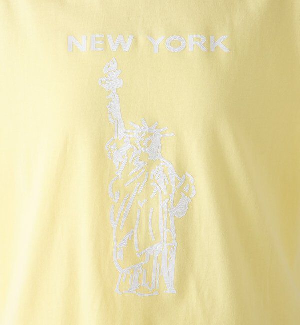  「【AMOU/アムー】ニューヨークロゴTシャツ」|Tシャツ・カットソー|