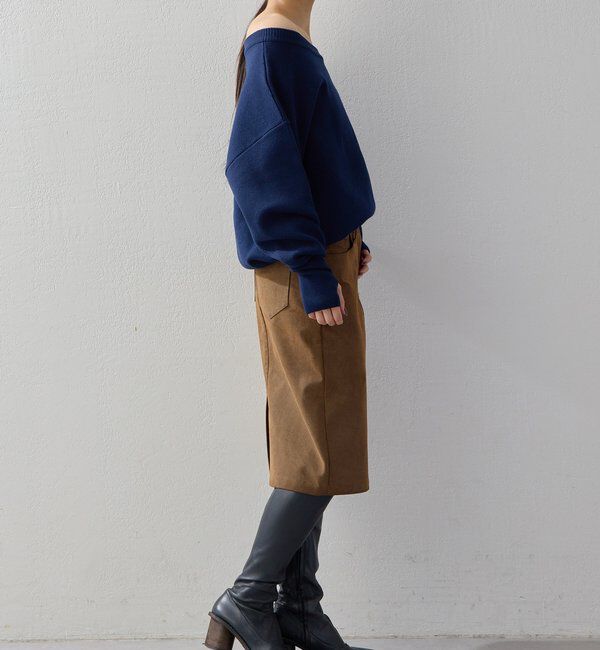  「【2026AW Debut】【UNFORM】スウェットライクニット」|ニット・セーター|