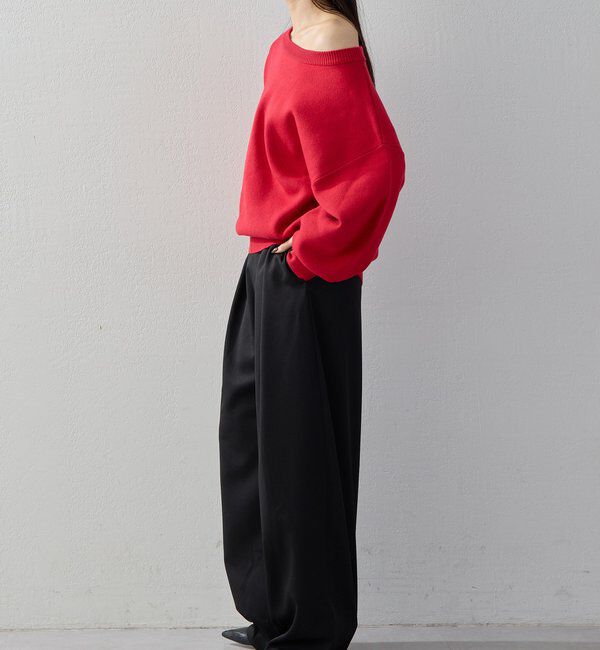  「【2026AW Debut】【UNFORM】スウェットライクニット」|ニット・セーター|