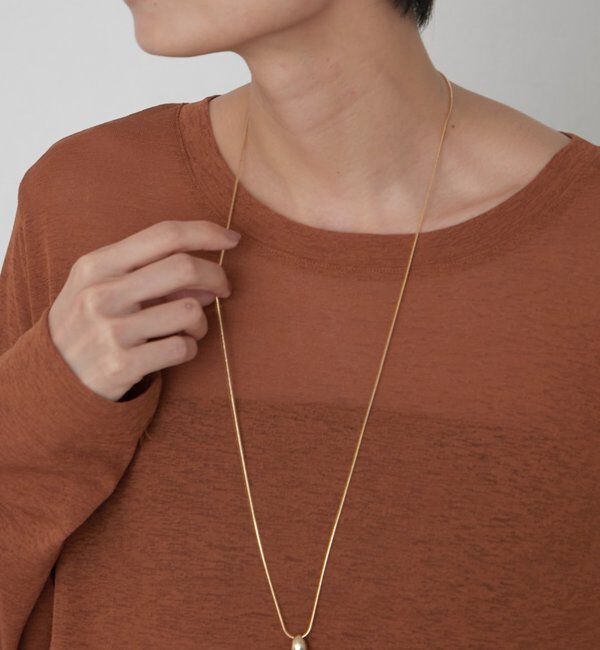  「【GALENA/ガレナ】Eggネックレス」|ネックレス|