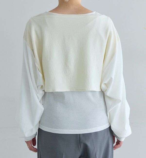  「【LUALY】パッチワークレイヤードSET」|Tシャツ・カットソー|