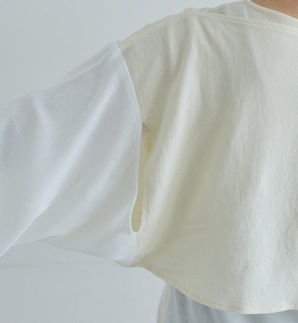 「【LUALY】パッチワークレイヤードSET」|Tシャツ・カットソー|