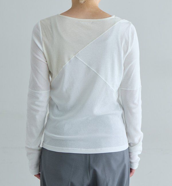  「【LUALY】パッチワークレイヤードSET」|Tシャツ・カットソー|