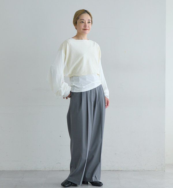  「【LUALY】パッチワークレイヤードSET」|Tシャツ・カットソー|